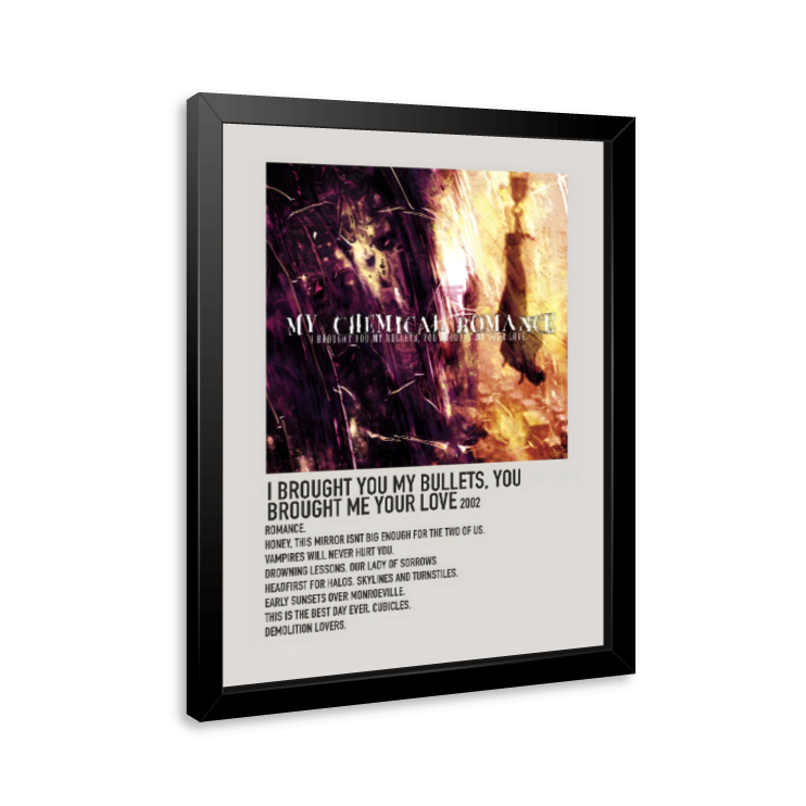 Quadro e poster My Chemical Romance - I Brought You My Bullets