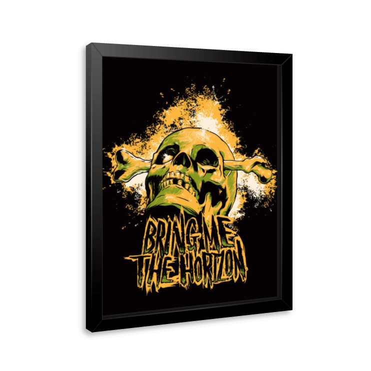 【額付50×50cmポスター】 bring me the horizon Quadro e poster Bring Me The Horizon - Quadrorama