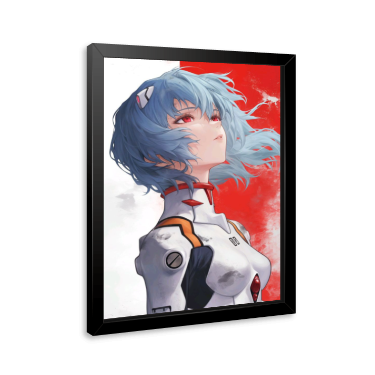 Quadro e poster Rei Ayanami - Evangelion - Quadrorama