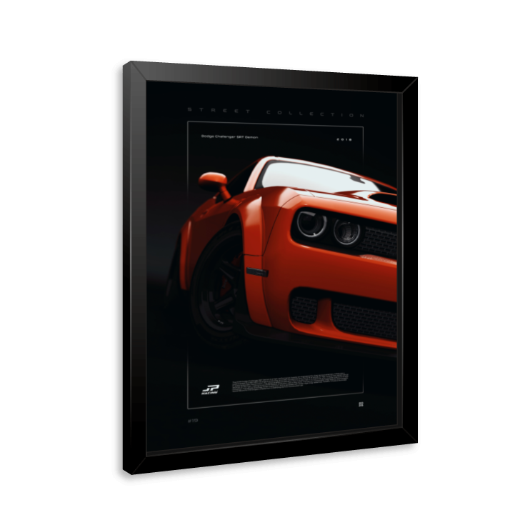Quadro e poster Dodge Challenger SRT Demon 2018 - Quadrorama