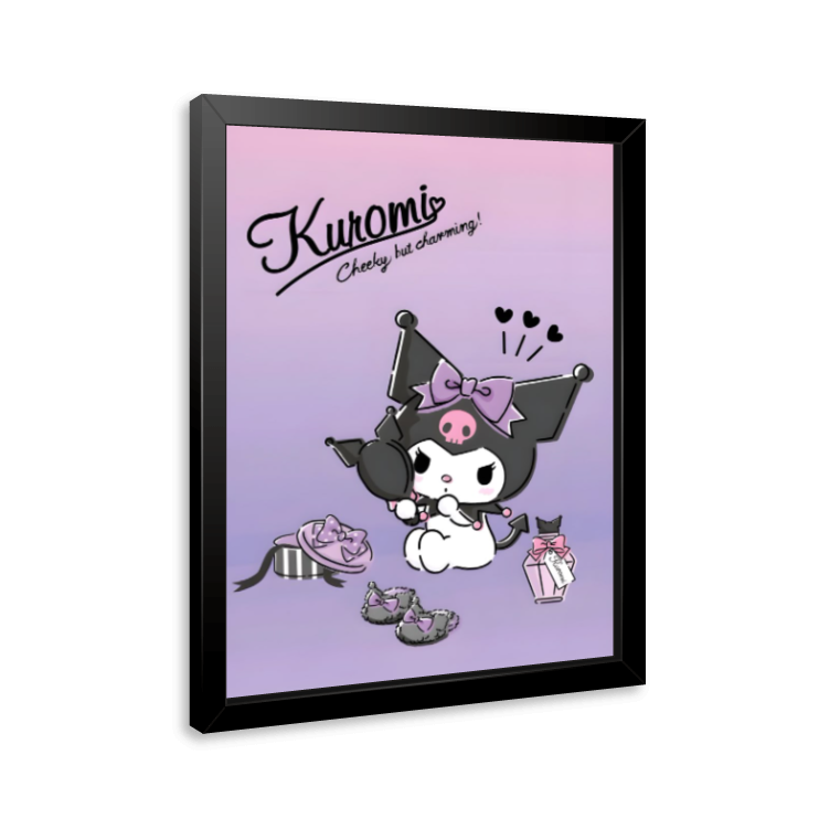 Quadro e poster Kuromi e Espelho - Quadrorama