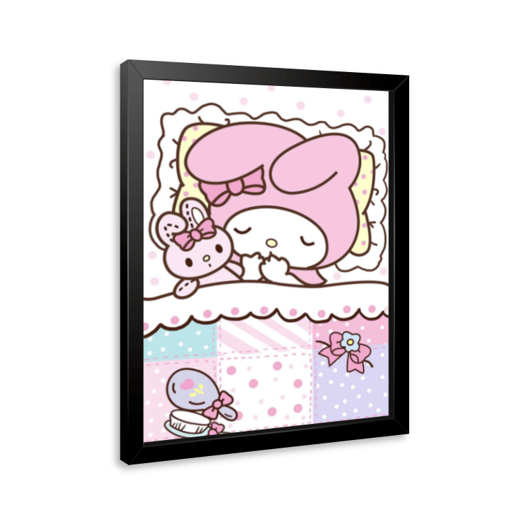 Quadro e poster My Melody Dormindo - Quadrorama