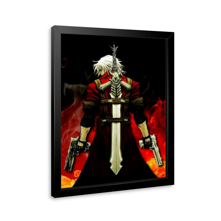Quadro e poster Dante de Costas - Devil May Cry - Quadrorama