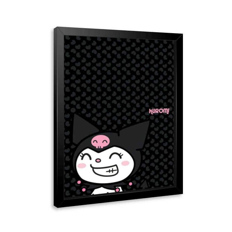 Quadro e poster Kuromi Sorrindo - Quadrorama