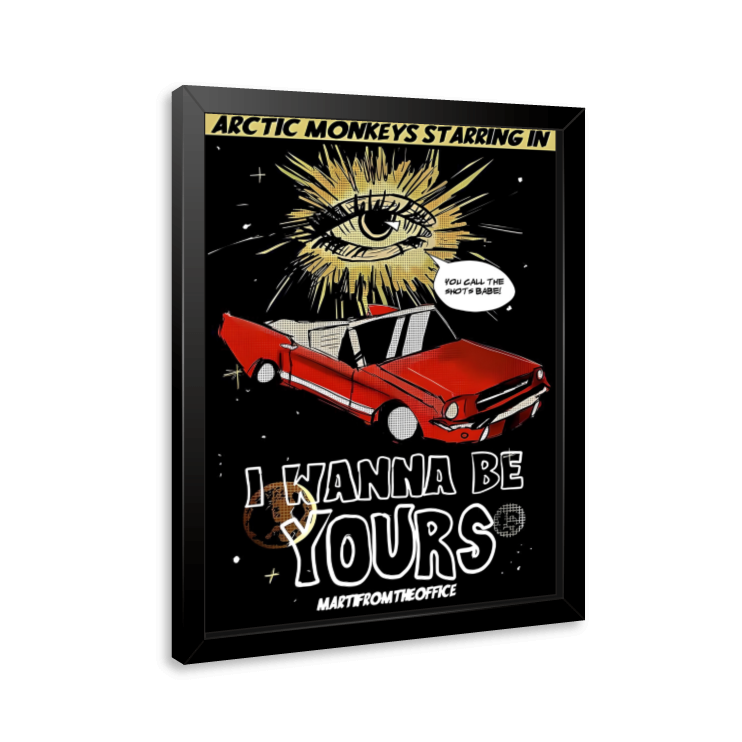 Quadro e poster Arctic Monkeys I Wanna Be Yours - Quadrorama