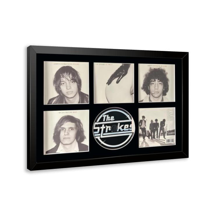 超貴重☆2002来日ストロークス the strokes 額入A３ポスター Quadro e poster The Strokes - Is This It - Quadrorama