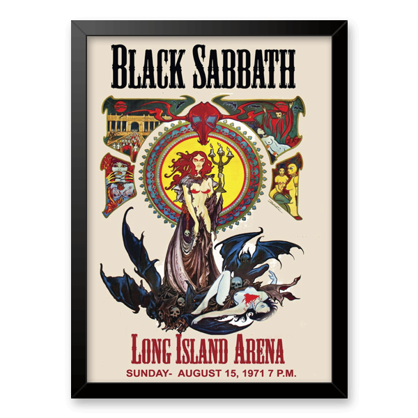 Quadro e poster Black Sabbath - Quadrorama