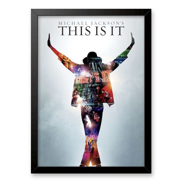 Quadro e poster Michael Jackson - This is it - Quadrorama