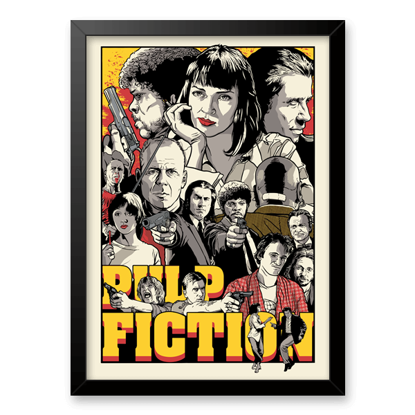 Quadro e poster Pulp Fiction - Quadrorama
