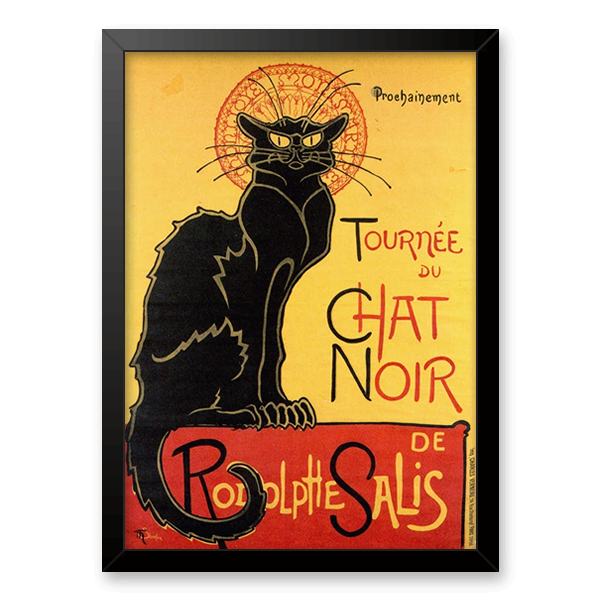 Quadro e poster Tournée du Chat Noir - Quadrorama