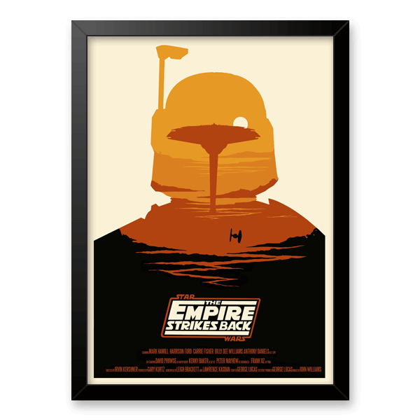 Quadro e poster Star Wars - The empire strikes back - Quadrorama