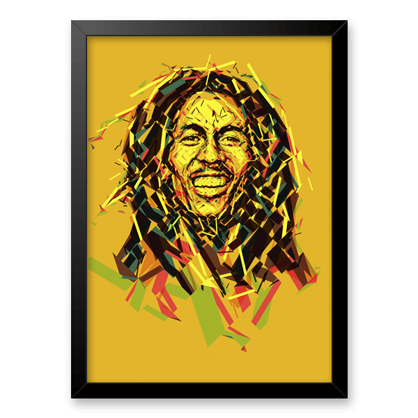 BOB MARLEY ポスター 麻紐つき 1996's