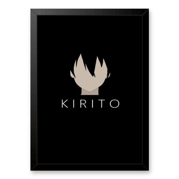 Quadro e poster Kirito - Sword Art Online - Quadrorama