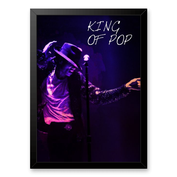 Michael Jackson 50Years King of Pop ポスター Quadro e poster Michael Jackson King of pop - Quadrorama