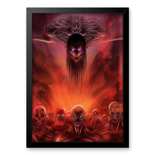 Quadro e poster Rugido da Terra - Attack on Titan - Quadrorama