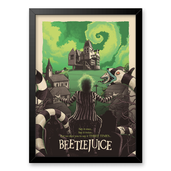 Quadro e poster Os Fantasmas Se Divertem - Beetlejuice - Quadrorama