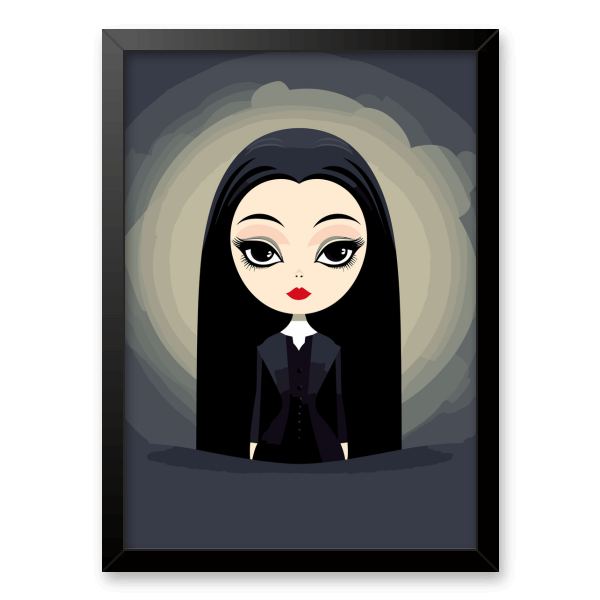 Quadro e poster Morticia Addams - Quadrorama