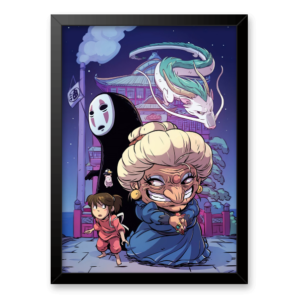 Quadro e poster Viagem de Chihiro - Quadrorama