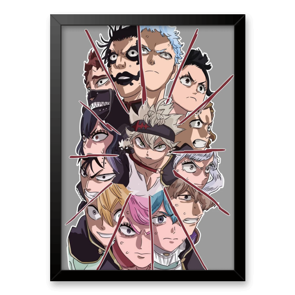 Quadro e poster Black Clover - Quadrorama