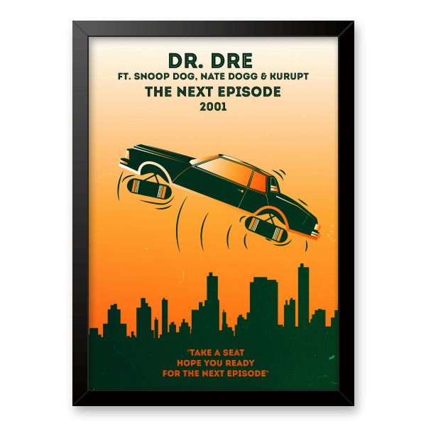 Quadro e poster Dr. Dre - The next episode - Quadrorama