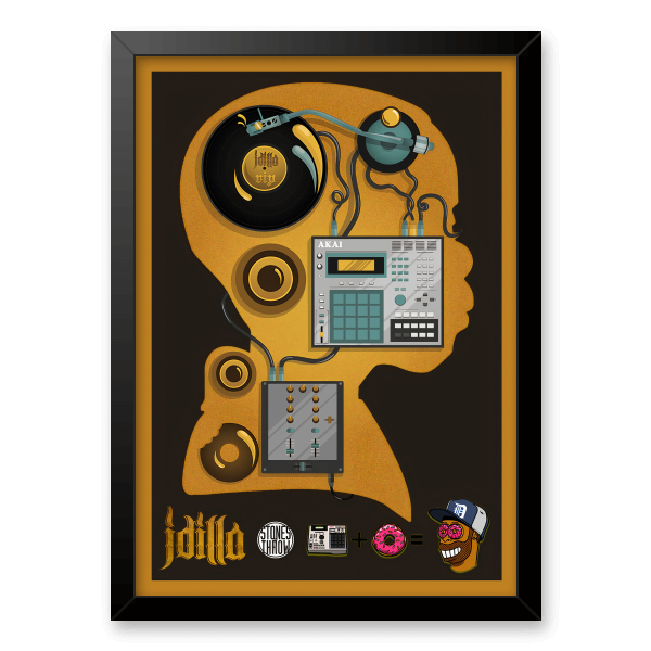 J DILLA ポスター JAY DEE J DILLA ポスター JAY DEE RUFF DRAFT
