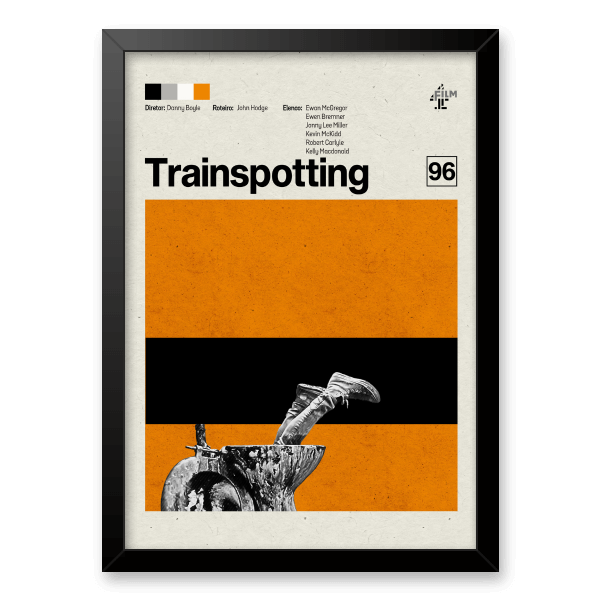 Quadro e poster Trainspotting Poster minimalista - Quadrorama