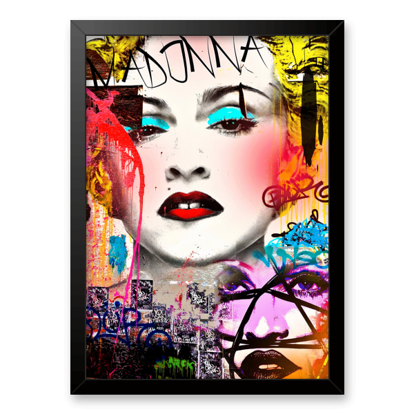 Quadro e poster Madonna Pop Art - Quadrorama