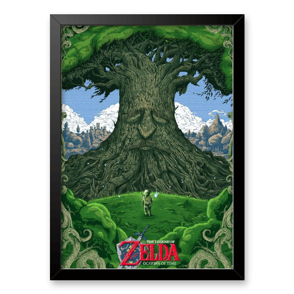 Quadro e poster The Legend of Zelda Ocarina of Time - Quadrorama