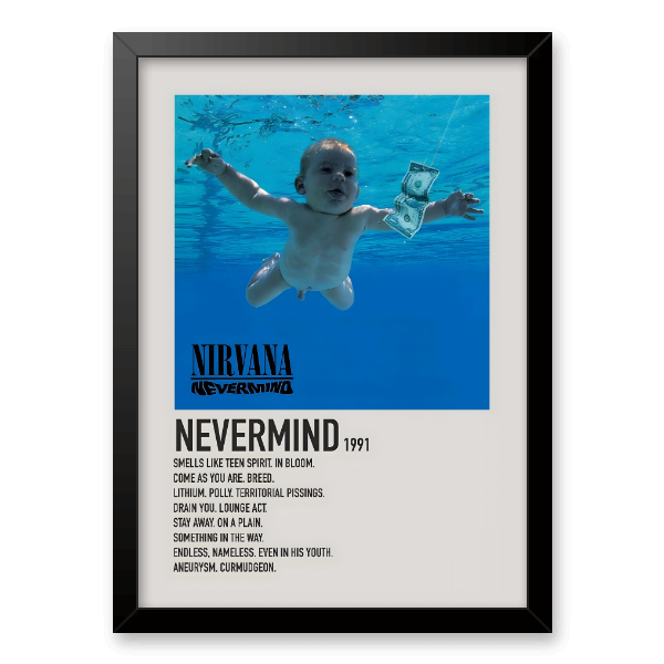 Quadro e poster Nirvana - Nevermind - Quadrorama