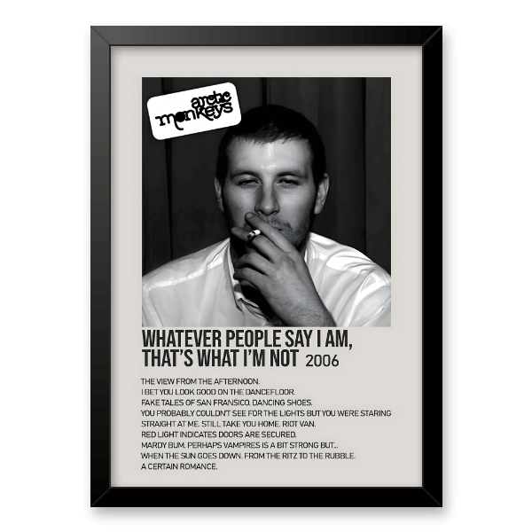 Quadro e poster Arctic Monkeys - Whatever People Say I Am, That's