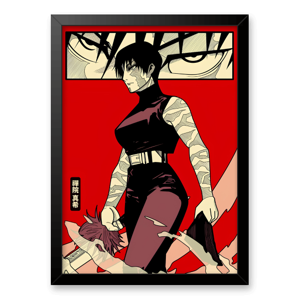 Quadro e poster Maki Zen'in - Jujutsu Kaisen - Quadrorama