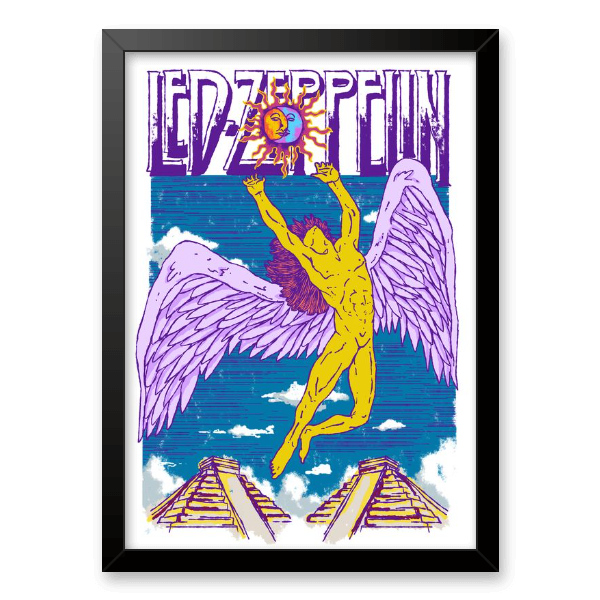 LED ZEPPELIN ポスター Quadro e poster Led Zeppelin - Quadrorama