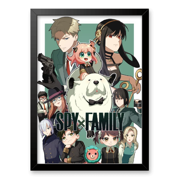 Quadro e poster Personagens De Spy x Family - Quadrorama