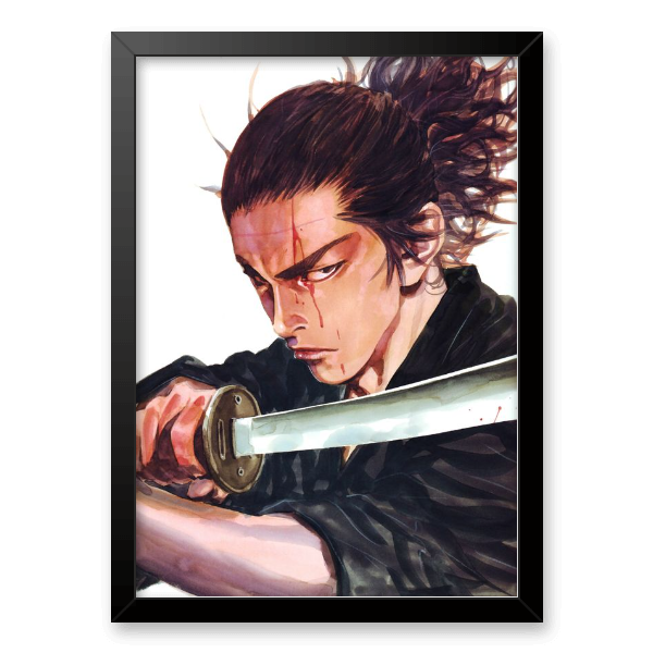 Quadro e poster Katana Musashi - Vagabond - Quadrorama