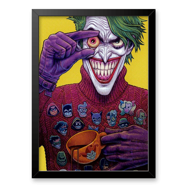 Quadro e poster Coringa Eye - Quadrorama