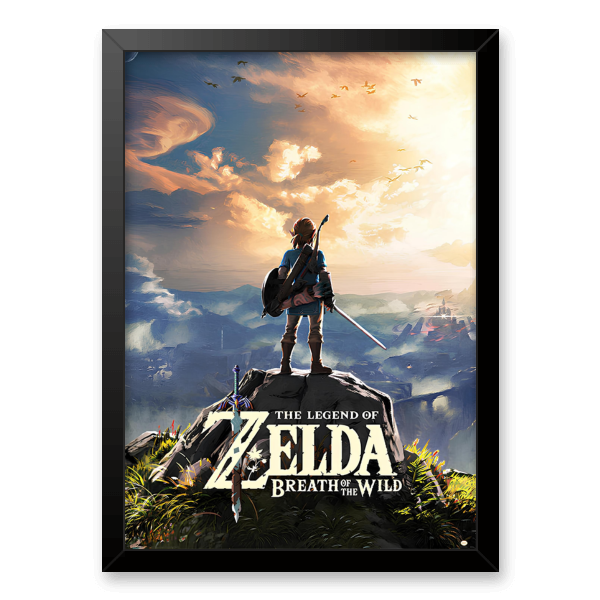 Quadro e poster The Legend Of Zelda Breath Of The Wild - Quadrorama