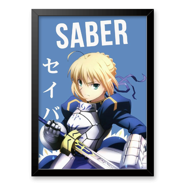 Quadro e poster Saber - Fate - Quadrorama