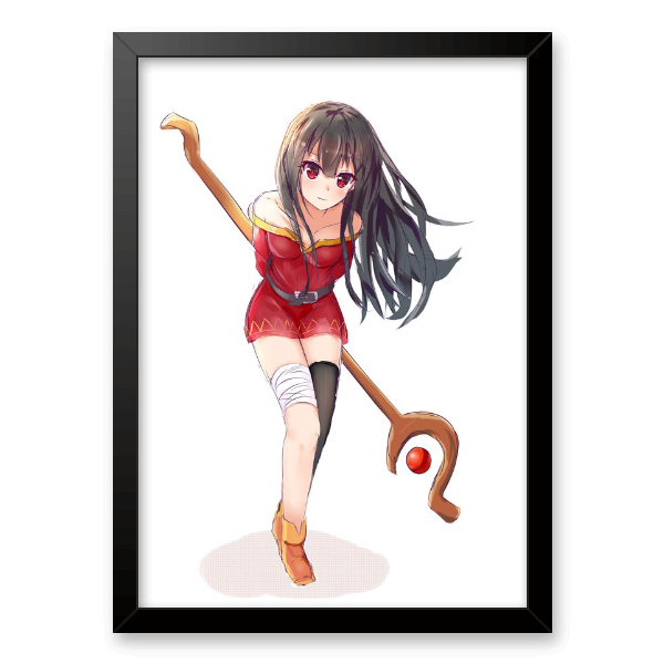 Quadro e poster Megumin - Konosuba - Quadrorama