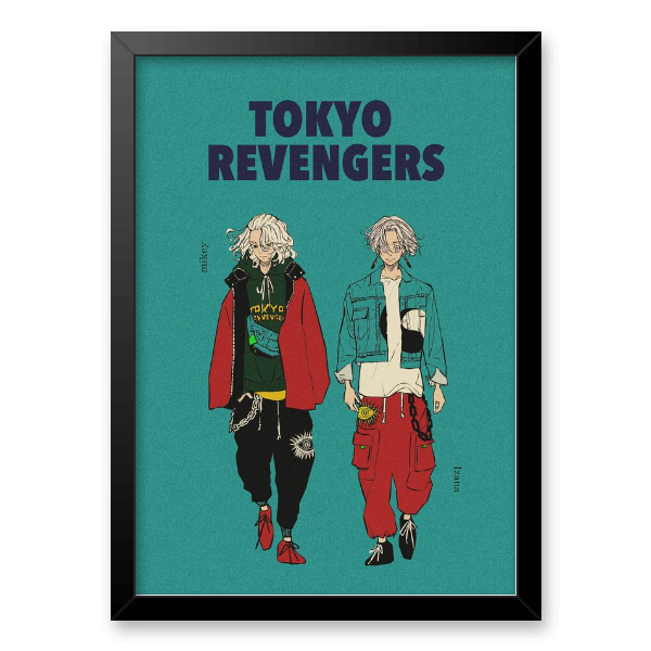 Quadro e poster Mikey e Izana - Tokyo Revengers - Quadrorama
