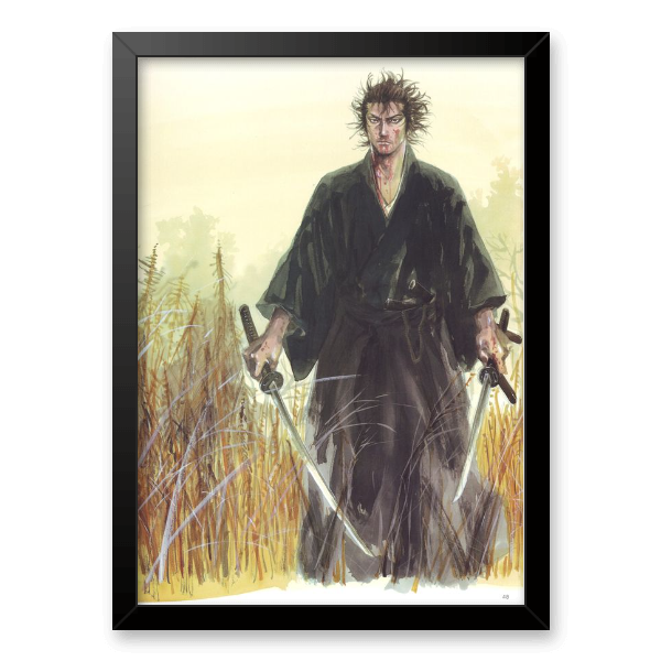 Quadro e poster Musashi na Plantação - Vagabond - Quadrorama