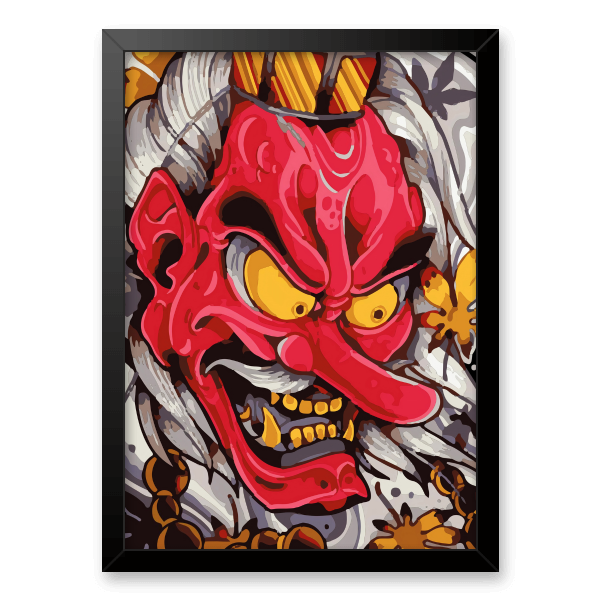 Quadro e poster Máscara Tengu - Quadrorama
