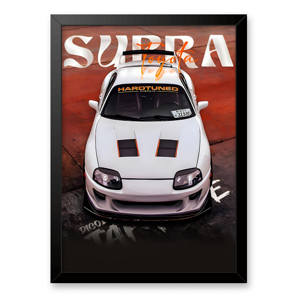 Quadro e poster Toyota Supra - Quadrorama