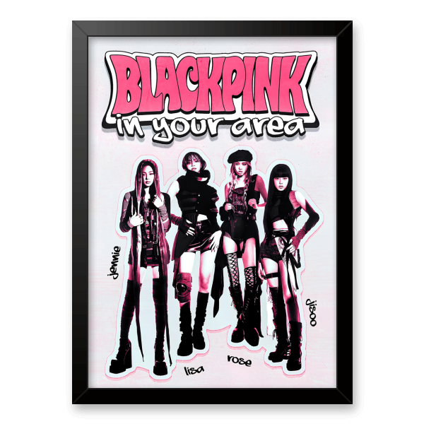 Quadro e poster Blackpink in Your Area - Quadrorama