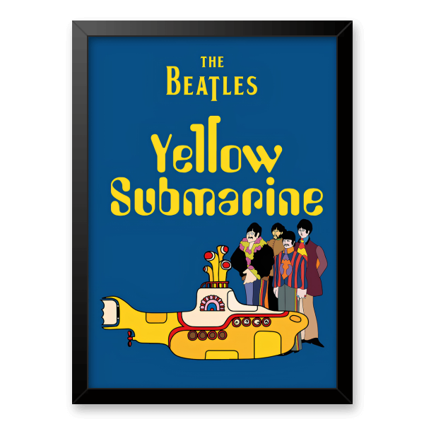 Quadro e poster The Beatles - Yellow Submarine - Quadrorama