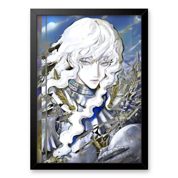 コミック・アニメ BERSERK GRIFFITH Quadro e poster Griffith - Berserk - Quadrorama
