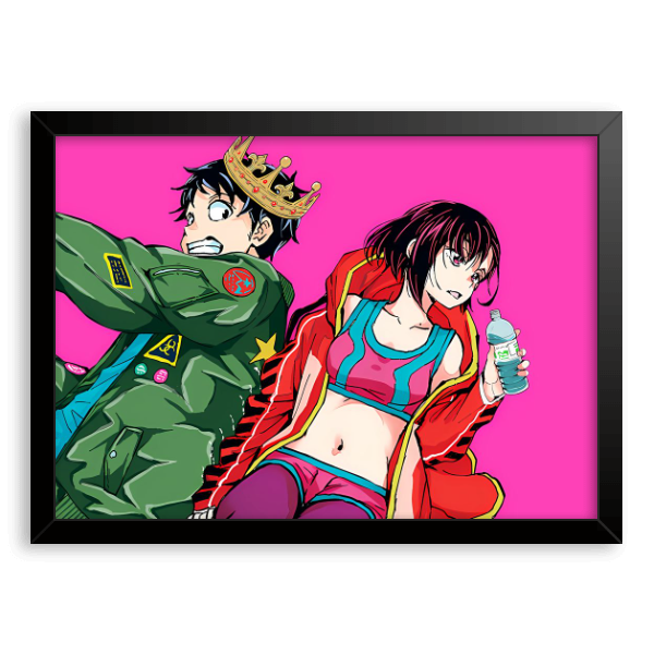 Quadro e poster Akira e Shizuka - Zom 100 - Quadrorama