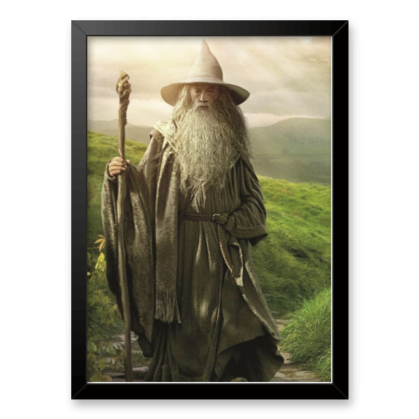 Quadro e poster Gandalf na Natureza - O Senhor dos Anéis - Quadrorama