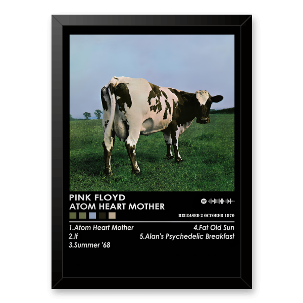 Quadro e poster Pink Floyd - Atom Heart Mother - Quadrorama