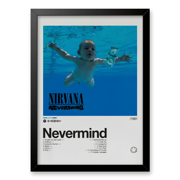 Quadro e poster Nirvana - Nevermind - Quadrorama