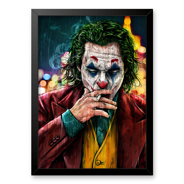 Quadro e poster The Joker Smoking - Quadrorama